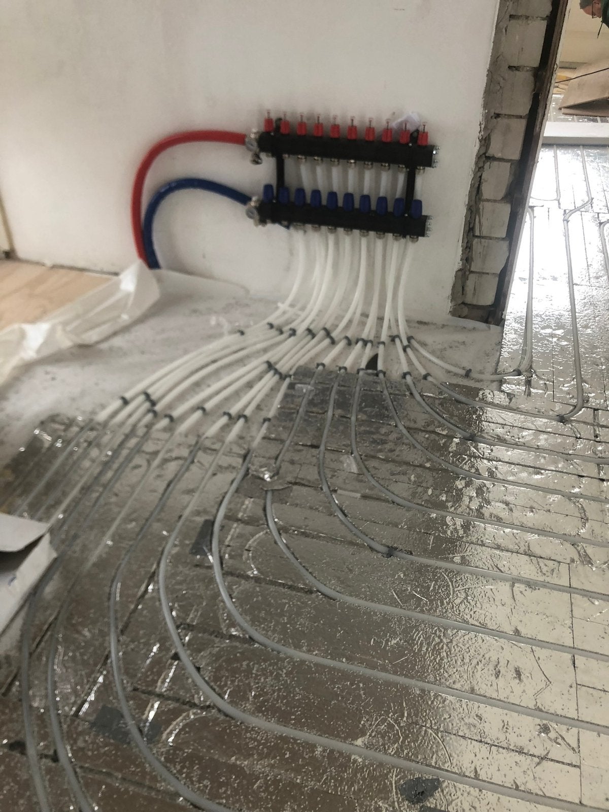 Vloerverwarming droogbouw 25 mm zo op houten vloer, Overige materialen, 50 tot 150 cm, Overige typen, Nieuw