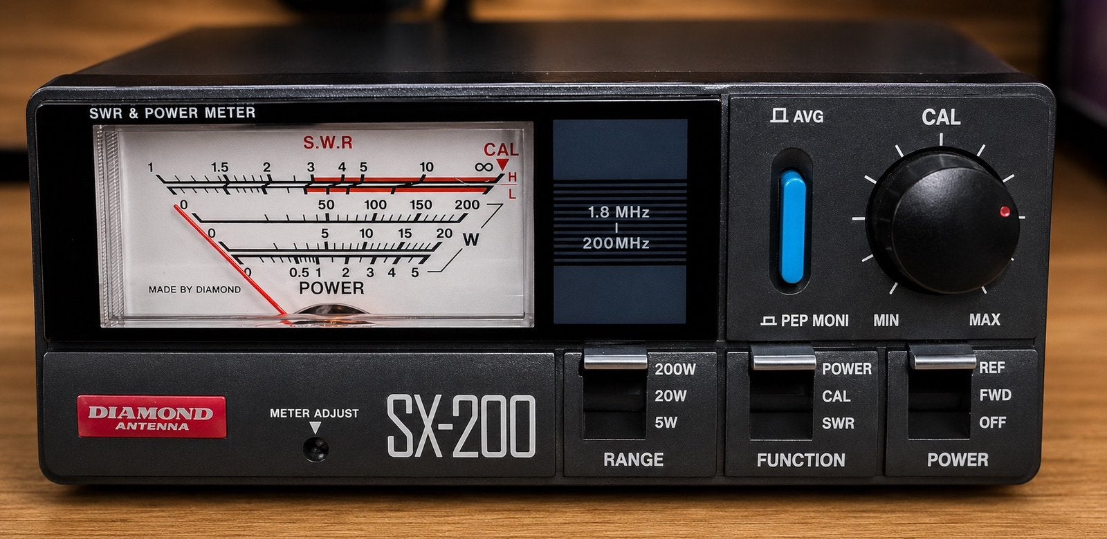 Diamond SX-200 SWR & Power Meter - Zuinig gebruikt, Ophalen of Verzenden, Gebruikt, Ontvanger