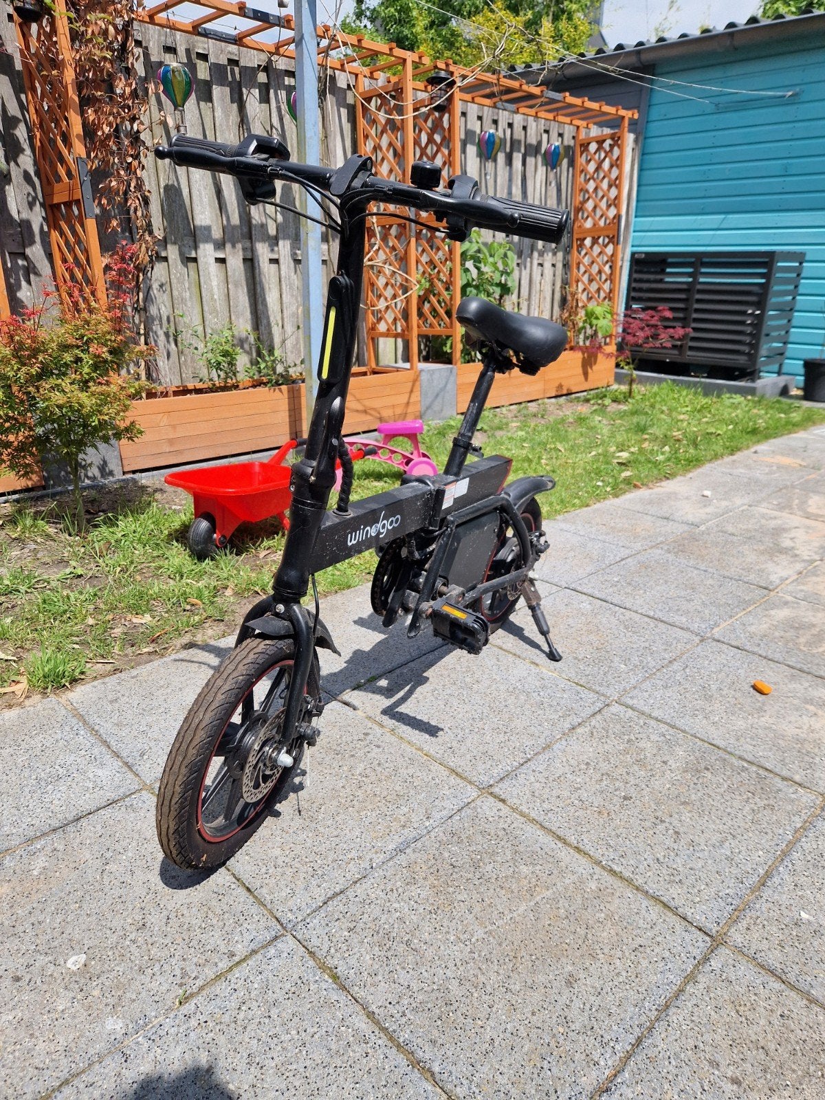 E Vouwfiets, Ophalen, Gebruikt, Totaal opvouwbaar