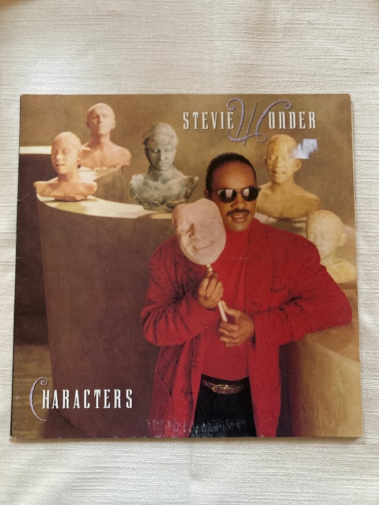 LP, Sevie Wonder, Characters., Ophalen of Verzenden, Zo goed als nieuw, 12 inch, LP
