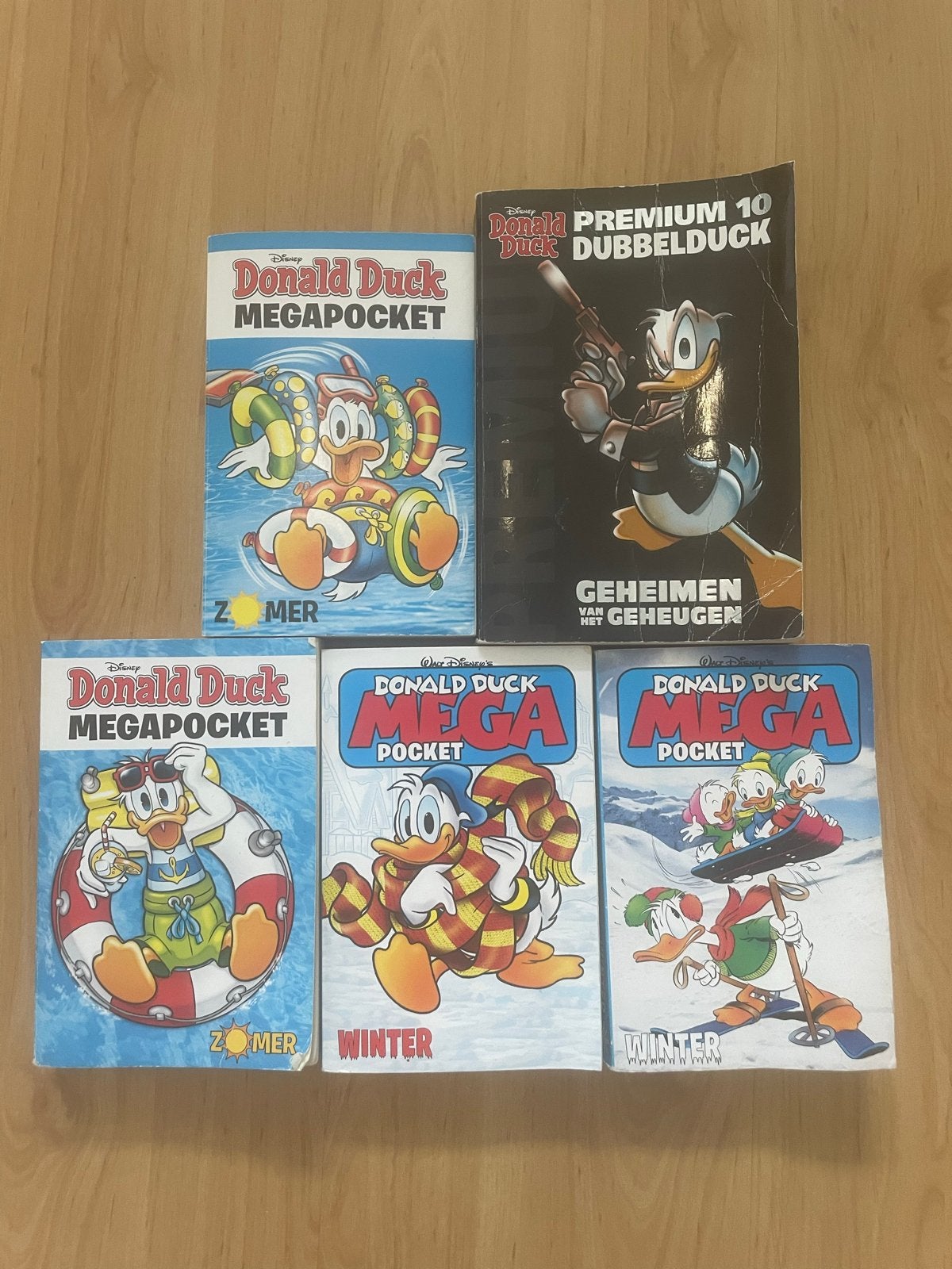 Donald Duck Megapocket en Dubbelduck collectie, Meerdere stripboeken, Ophalen, Gelezen