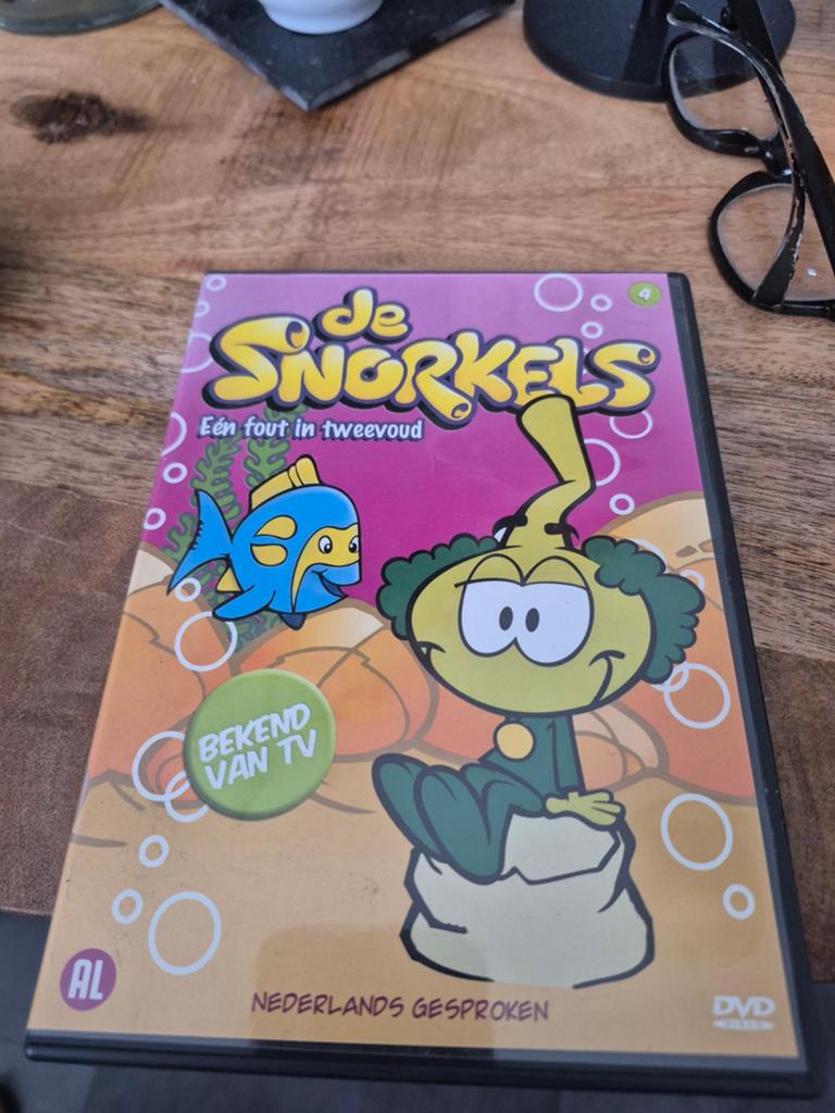 De Snorkels - Een fout in tweevoud (DVD), Avontuur, Gebruikt, Alle leeftijden, Ophalen of Verzenden