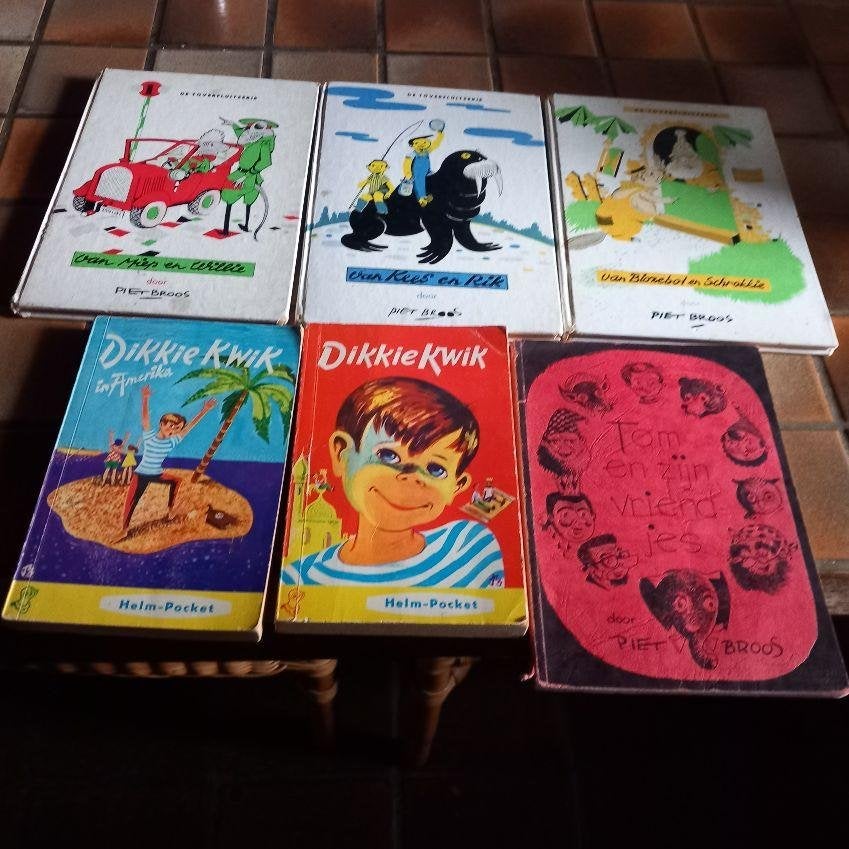 Piet broos, Ophalen of Verzenden, Gelezen, Fictie algemeen