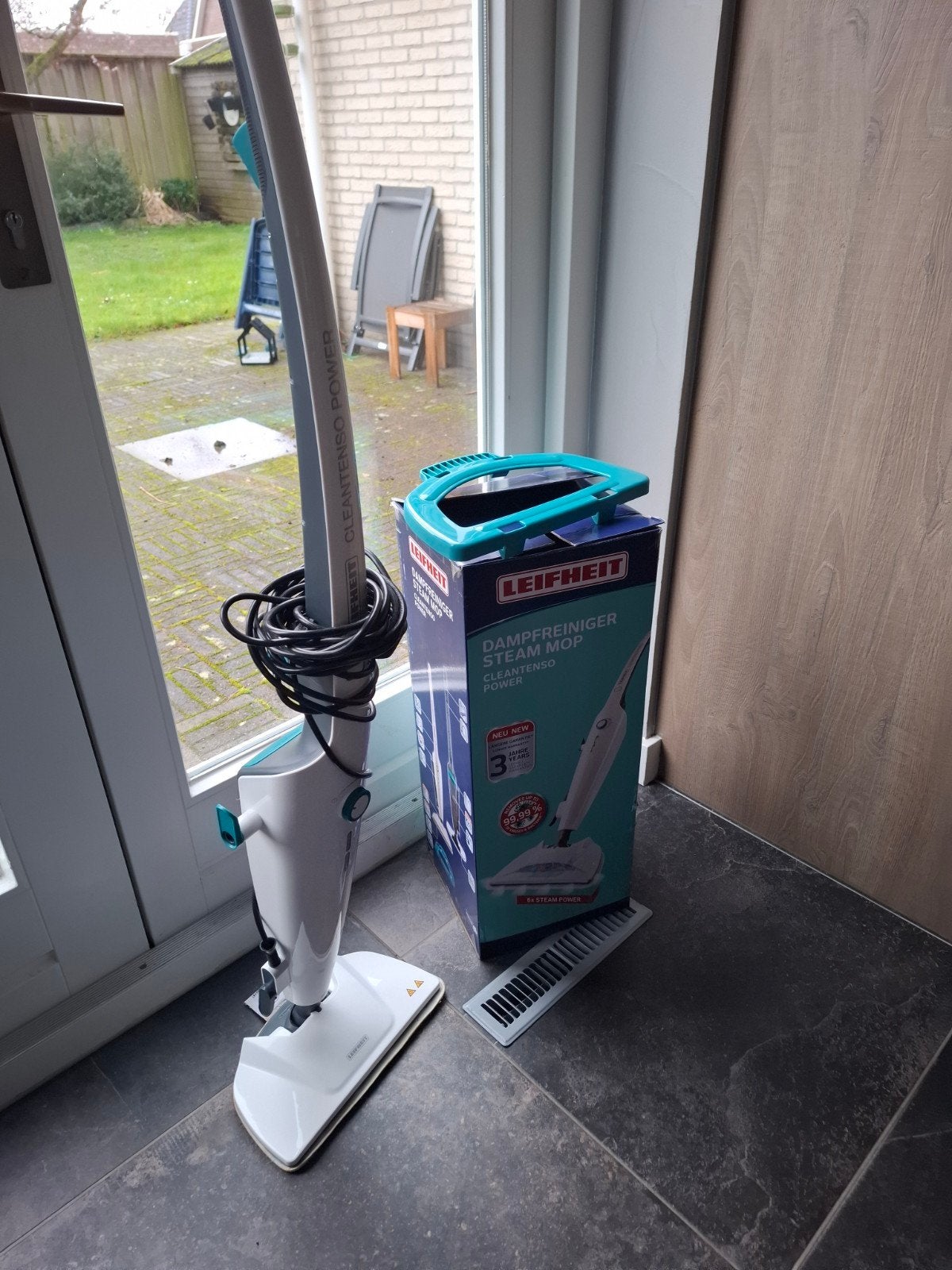 Leifheit Stoomreiniger CleanTenso Power - Nieuw in doos, Ophalen, Overige merken, Nieuw, Stoomreiniger
