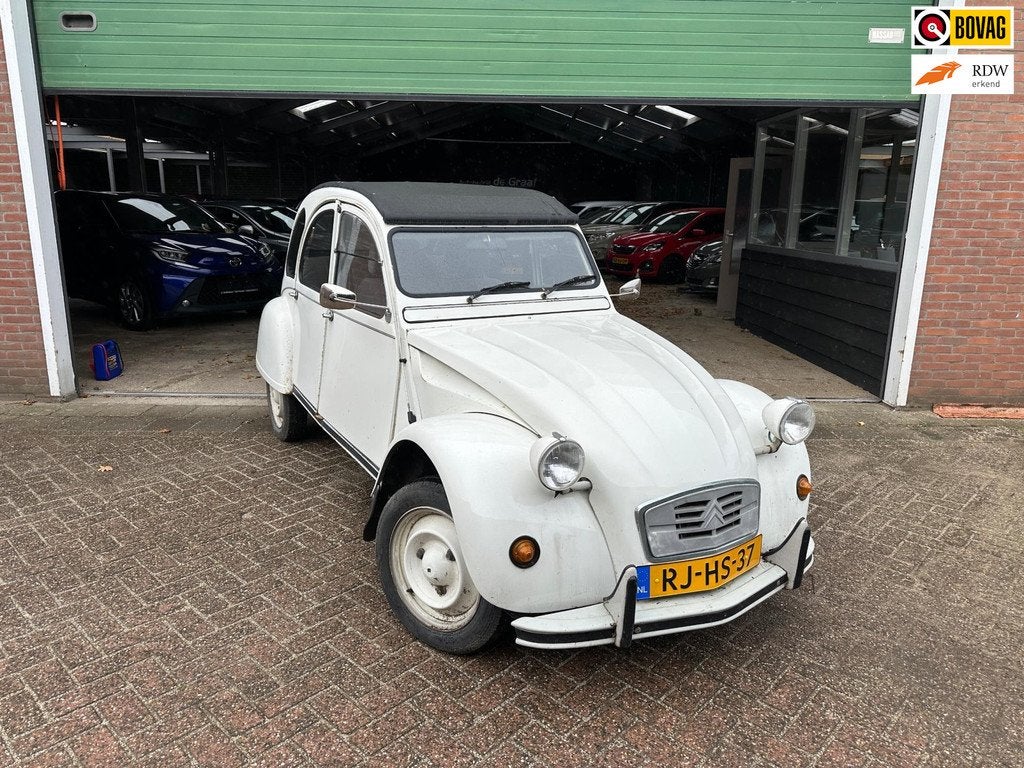 Citroen 2 CV 2CV6 Special, Auto's, Citroën, Bedrijf, Te koop, 2CV, Benzine, Sedan, Handgeschakeld, Geïmporteerd, Wit, Voorwielaandrijving
