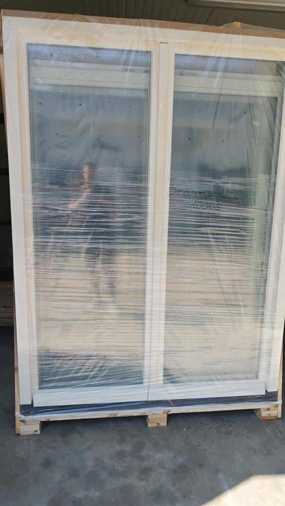 Nieuw balkonraam/tuindeur met HR+++ glas en inbraakwerend be, Ophalen, Nieuw, 120 cm of meer, 215 cm of meer