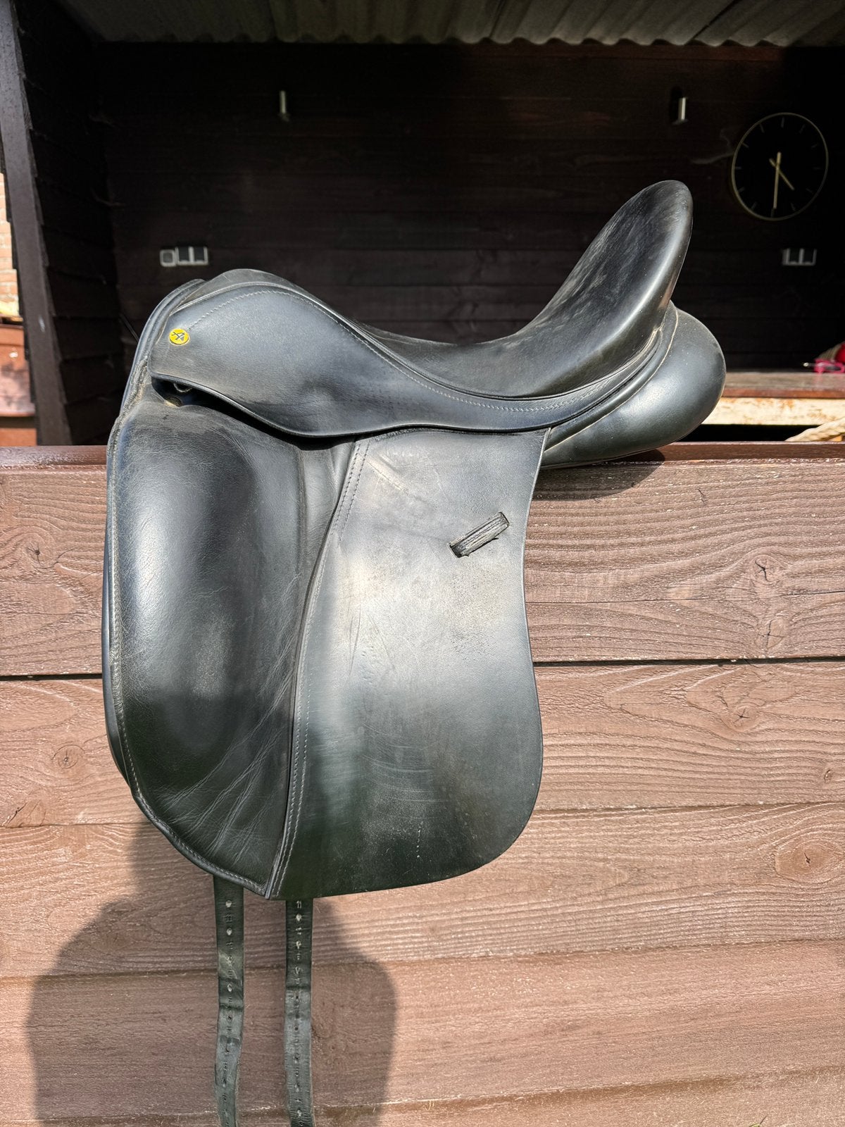 Anatomica octant G2 dressuur zadel, Dieren en Toebehoren, Anatomica, L (17.5 inch), Gebruikt, Dressuur