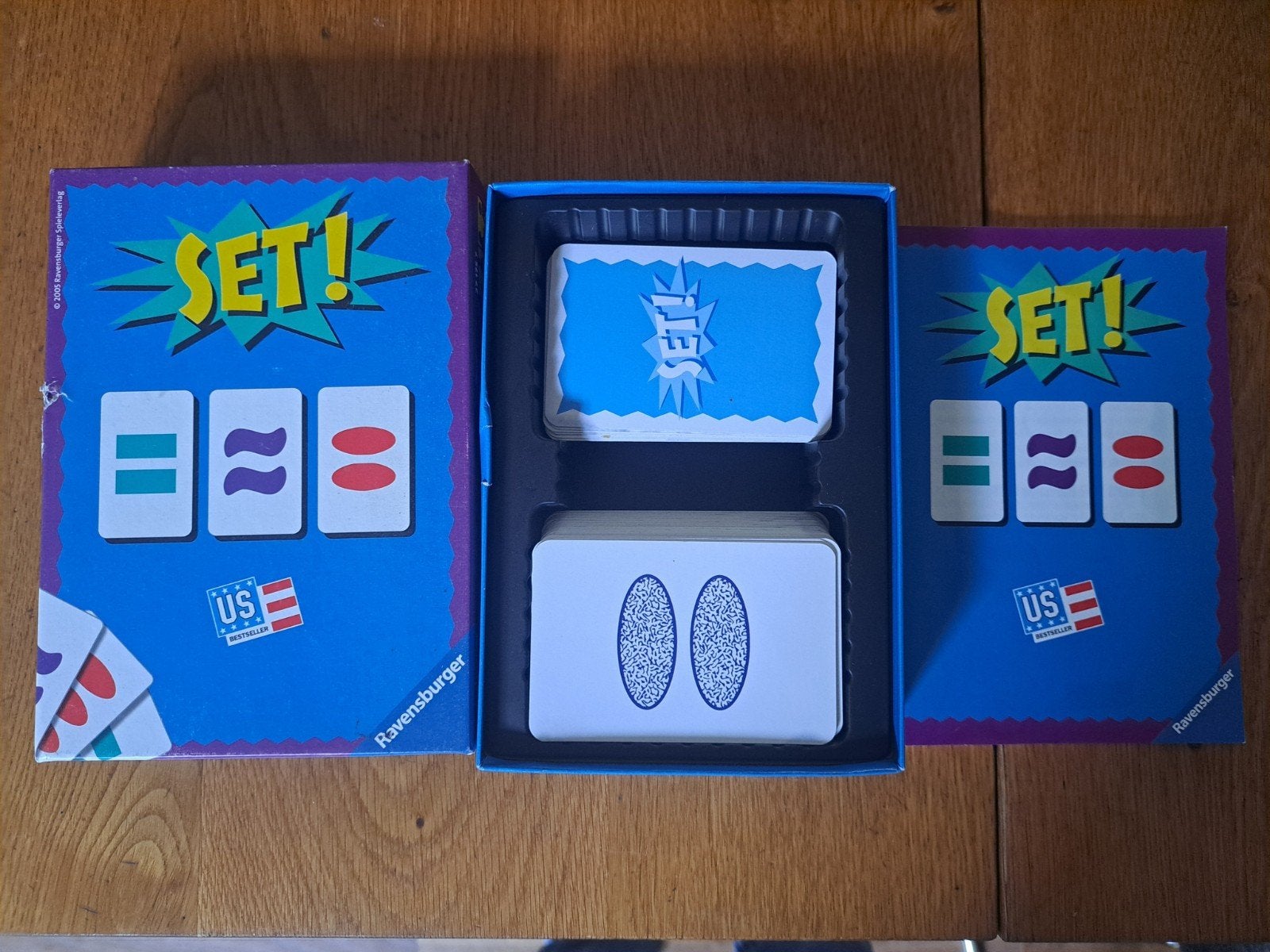 SET! kaartspel van Ravensburger, Een of twee spelers, Ophalen of Verzenden, Zo goed als nieuw, Ravensburger