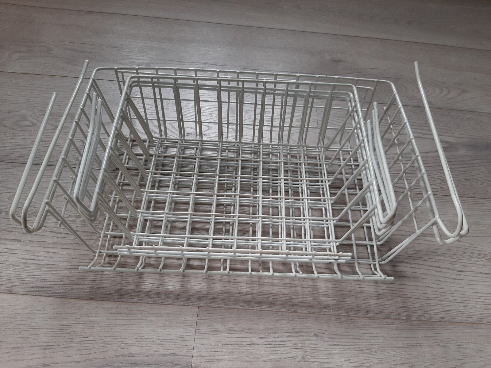 5 ouderwetse kastmandjes, kast mandjes., Ophalen of Verzenden, Gebruikt