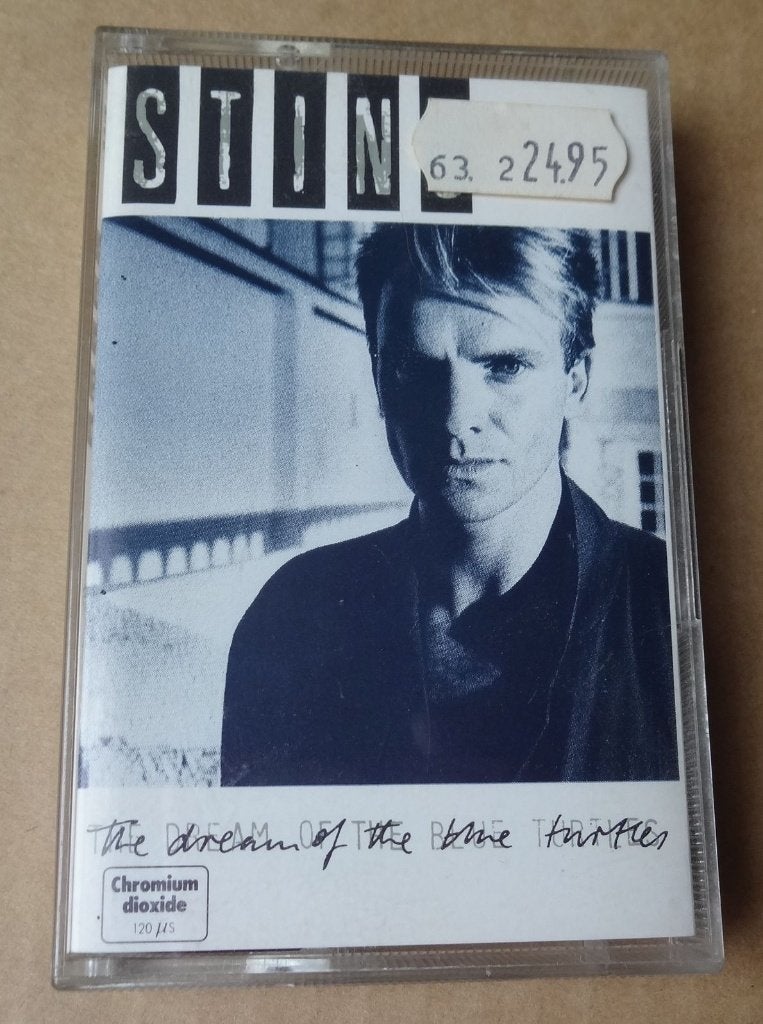 Cassettebandje STING (the Police) dream of blue turtles, Cd's en Dvd's, 1 bandje, Ophalen of Verzenden, Zo goed als nieuw, Voorbespeeld
