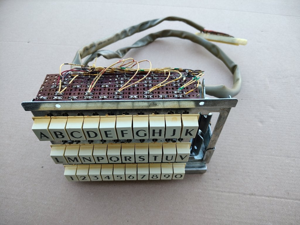 Toetsenbord Rowe-AMi MM6 (1971) jukebox, Verzenden, Gebruikt, 1950 tot 1960, Seeburg