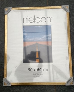 Wissellijsten Nielsen  60 x 50 cm, Ophalen, Overige typen, Nieuw, Goud