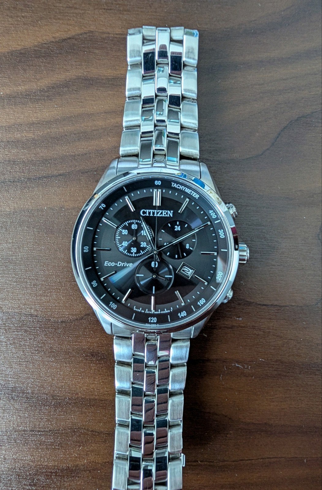 Citizen Eco-Drive AT2141-87E - Zo goed als nieuw, Staal, Staal, Ophalen of Verzenden, Zo goed als nieuw