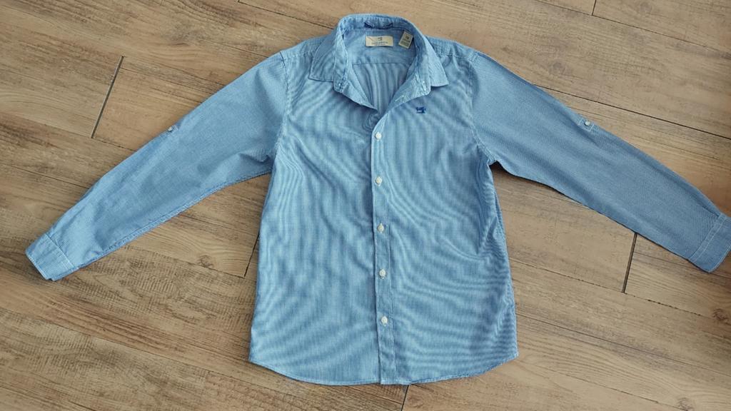 Scotch Soda blauwe ruitblouse / overhemd maat 140, Kinderen en Baby's, Kinderkleding | Maat 140, Overhemd of Blouse, Ophalen of Verzenden