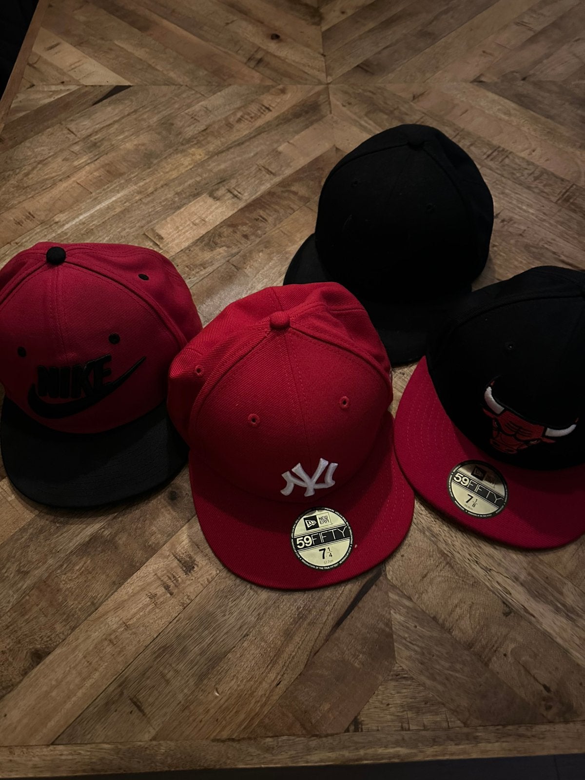 New era petjes kindermaat new york yankees, bulls, nike, Ophalen of Verzenden, Zo goed als nieuw