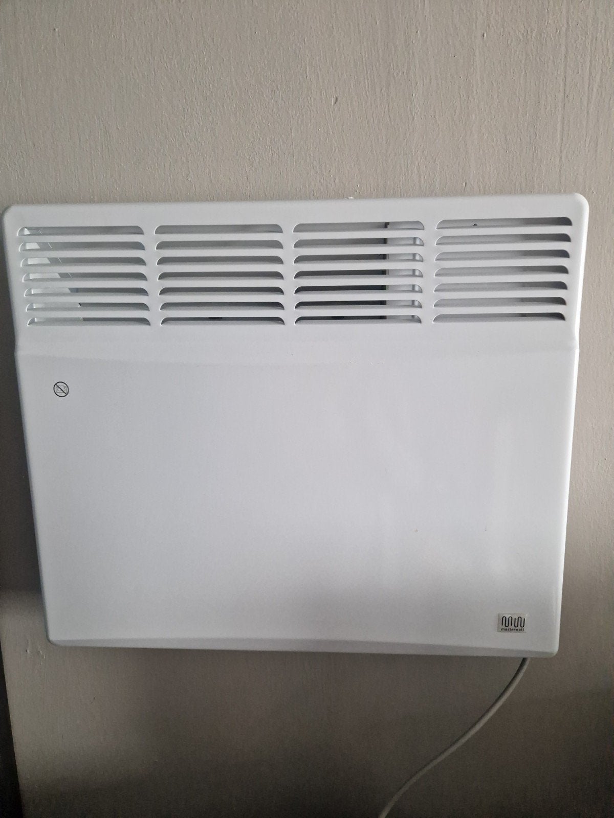 Masterwatt Robuust Basic Elektrische Convector 1000W, Ophalen of Verzenden, 60 tot 150 cm, Radiator, 30 tot 80 cm
