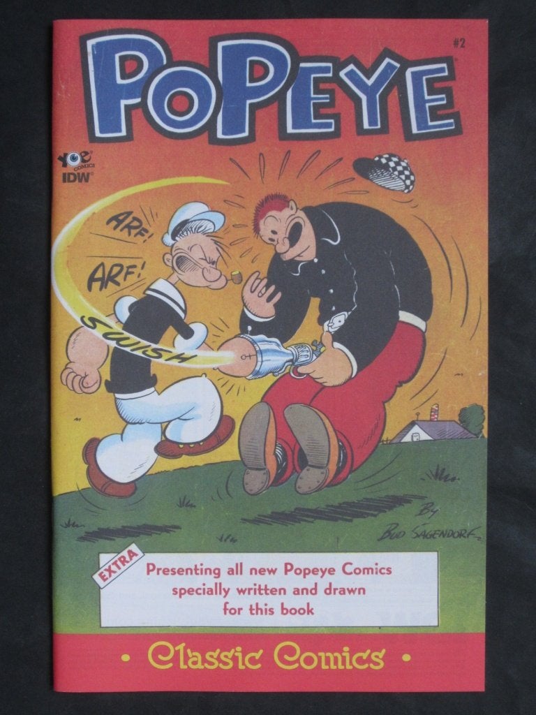 Classic Popeye #2 IDW 2012 By Bud Sagendorf (52 pages), Boeken, Strips | Comics, Eén comic, Amerika, Verzenden, Nieuw
