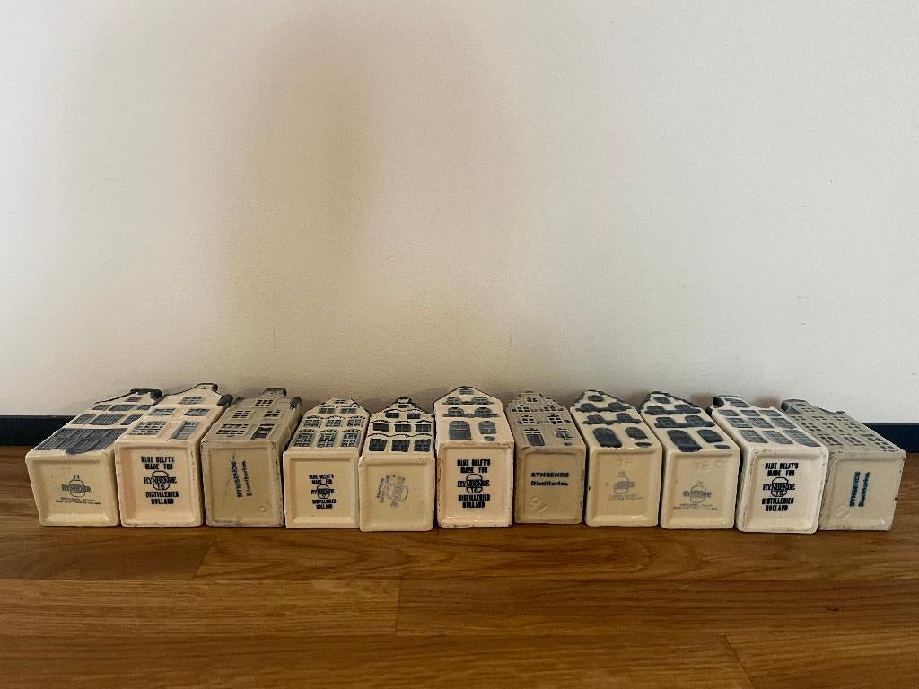 Oude KLM Huisjes, Rynbende, 11, 2x16, 2x17, 4x18, 2x19, Ophalen of Verzenden, Gebruikt, 1 t/m 20