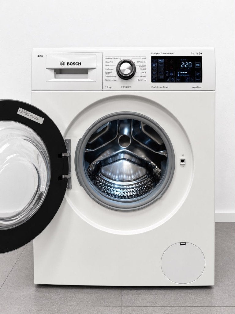 Bosch Wasmachine - 8kg - i dos - 1400 rpm, Ophalen, 1200 tot 1600 toeren, Gebruikt, 8 tot 10 kg