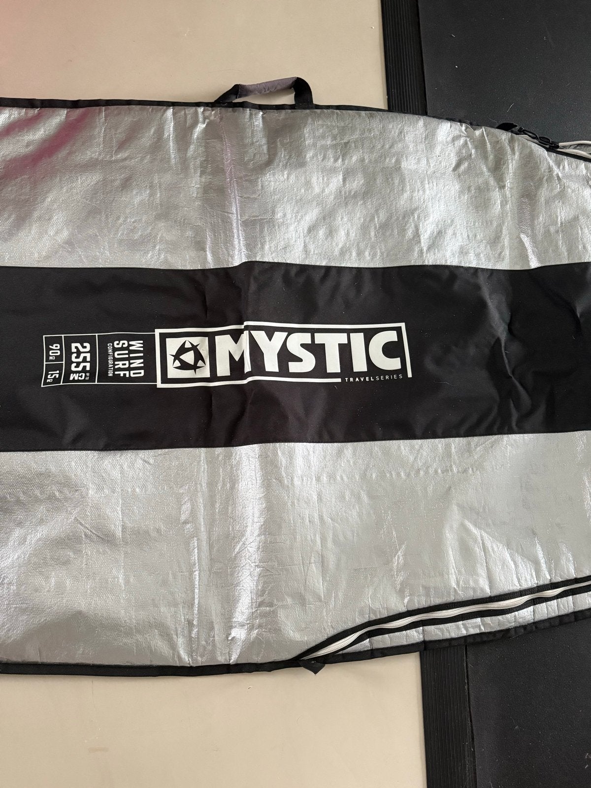 Mystic Windsurf Boardbag 255cm, Watersport en Boten, Overige merken, 250 tot 300 cm, Met draagtas, Overige typen