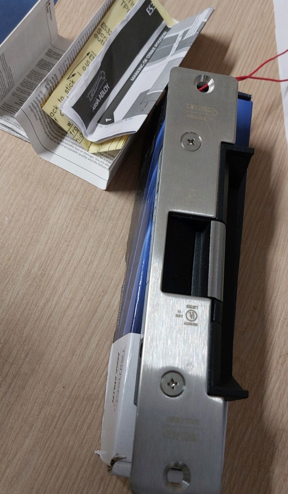 zware electrische deuropener inbraakwerend ASSA EBLOY, Ophalen of Verzenden, Nieuw