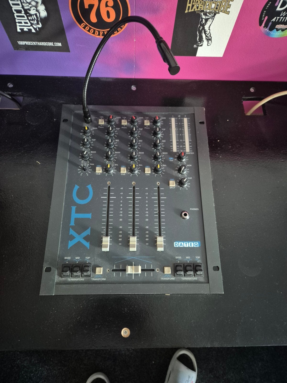 DATEQ X.T.C mengpaneel, Muziek en Instrumenten, Mengpanelen, Ophalen, Gebruikt, Minder dan 5 kanalen, Microfooningang