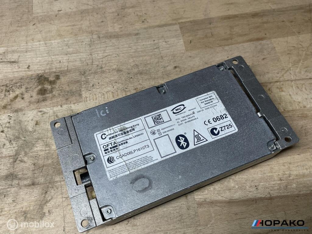 Bluetooth-module BMW 5 serie E60 E61 | 8410922974001, Auto-onderdelen, Gebruikt, Einsteinlaan 5 rijswijk, Bmw, Ophalen of Verzenden