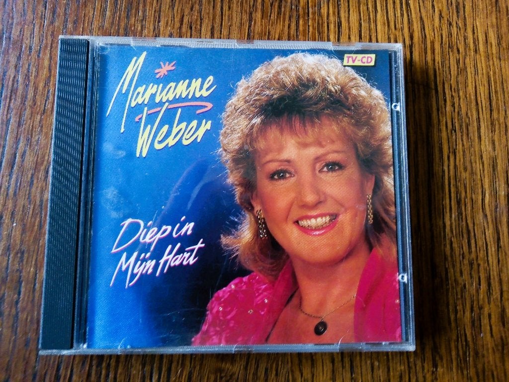 original cd-marianne weber-diep in mijn hart *1993*, Gebruikt, Inclusief doosje, Overige typen, Ophalen of Verzenden