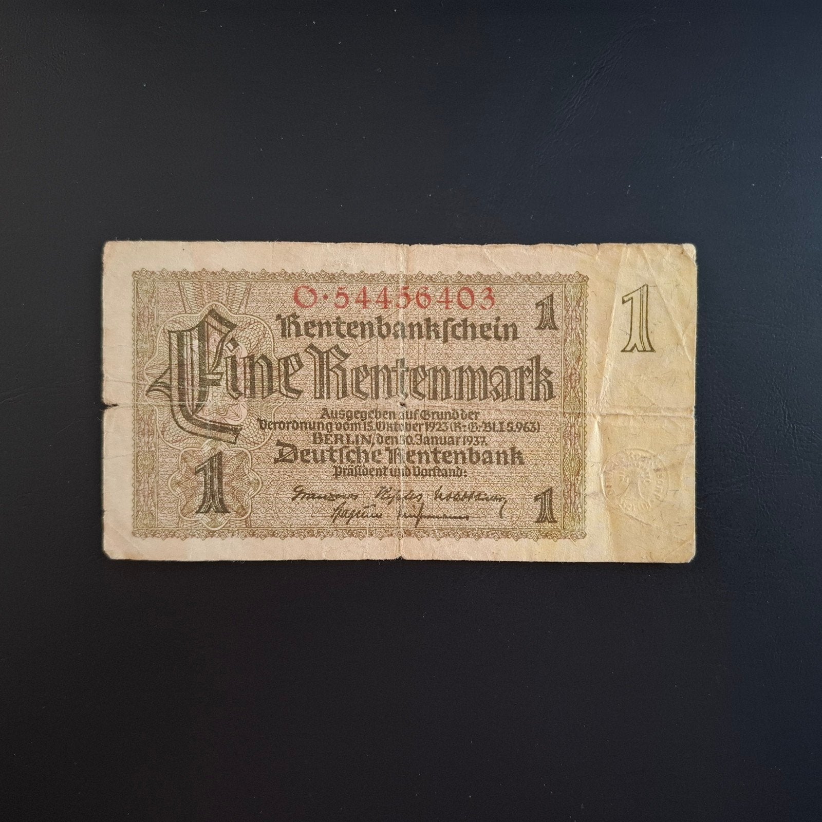 1 mark Duitsland #061, Verzenden, Duitsland, Los biljet