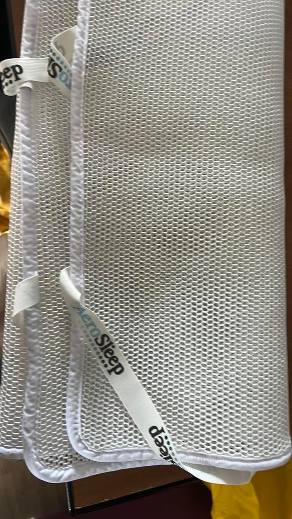 Aerosleep topper 60 x 120, Kinderen en Baby's, Kinderkamer | Beddengoed, Jongetje of Meisje, Wit, Overige typen, Ophalen of Verzenden