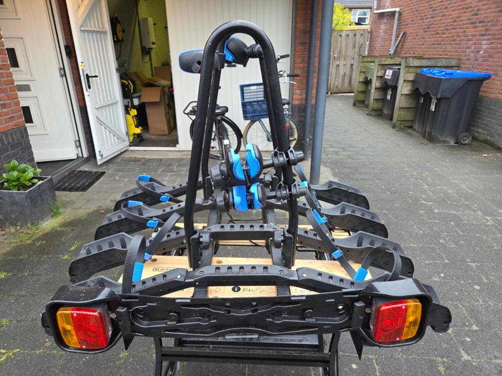 Hapro active voor 4 fietsen, Ophalen, 3 fietsen of meer, Gebruikt, Trekhaakdrager