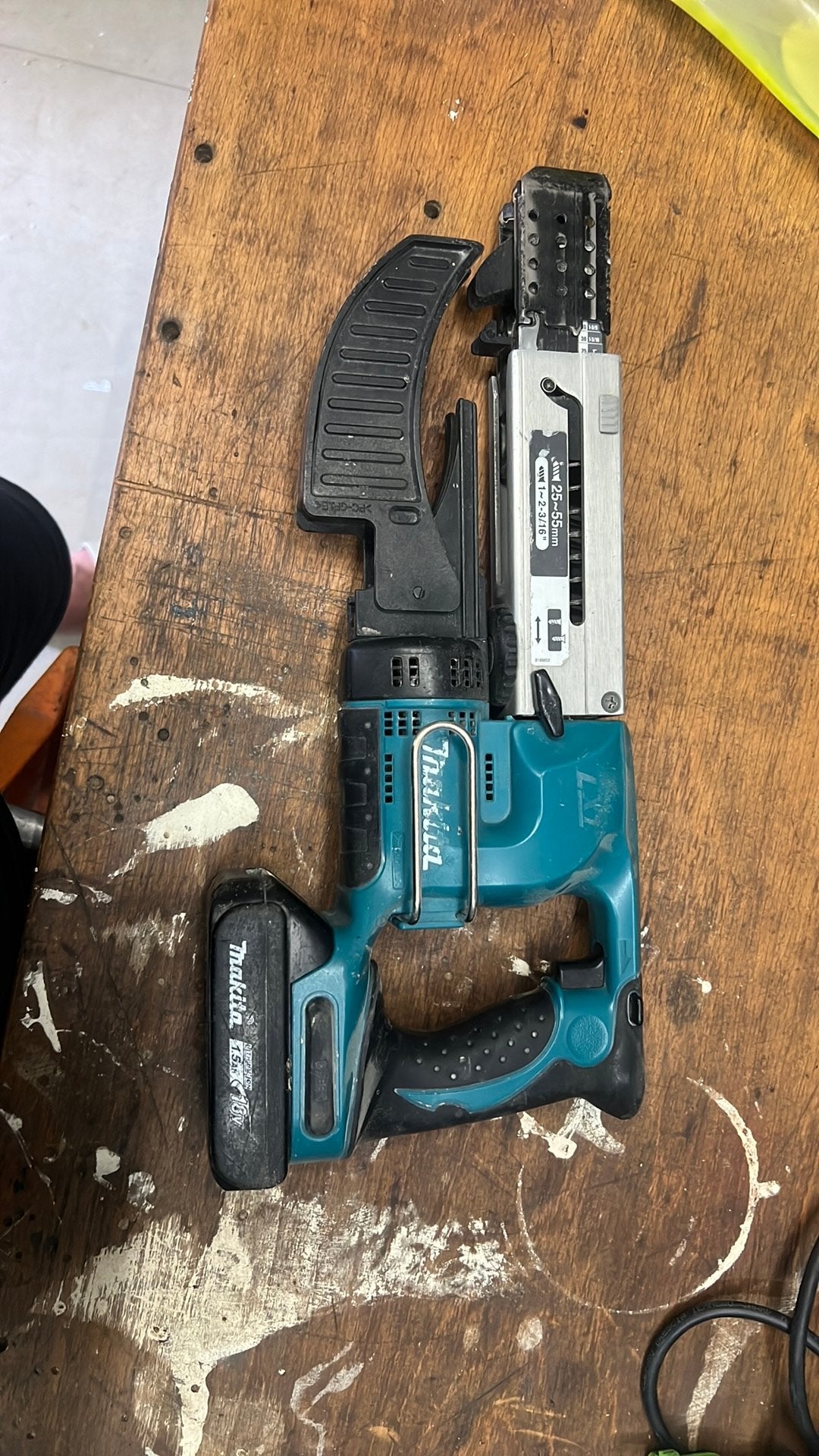 Makita bfr 540 gipsschroefmachine 25-55 mm, Ophalen of Verzenden, Zo goed als nieuw, 1200 watt of meer, Overige typen