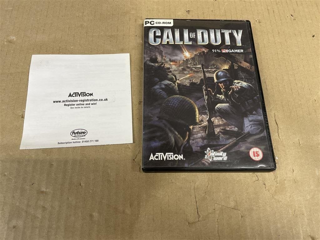 Call of Duty - Pc Game, Spelcomputers en Games, Games | Pc, Zo goed als nieuw, Shooter, 1 speler, Vanaf 3 jaar, Ophalen of Verzenden