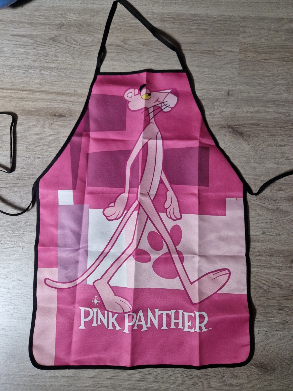 Kado-tip: grappig Nieuw keuken schort PINK PANTER, Huis en Inrichting, Schort, Overige merken, Polyester, Nieuw