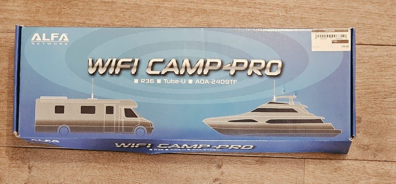Alfa Network Wi-Fi Camp Pro kit - Internet Range Extender, Ophalen of Verzenden, Gebruikt