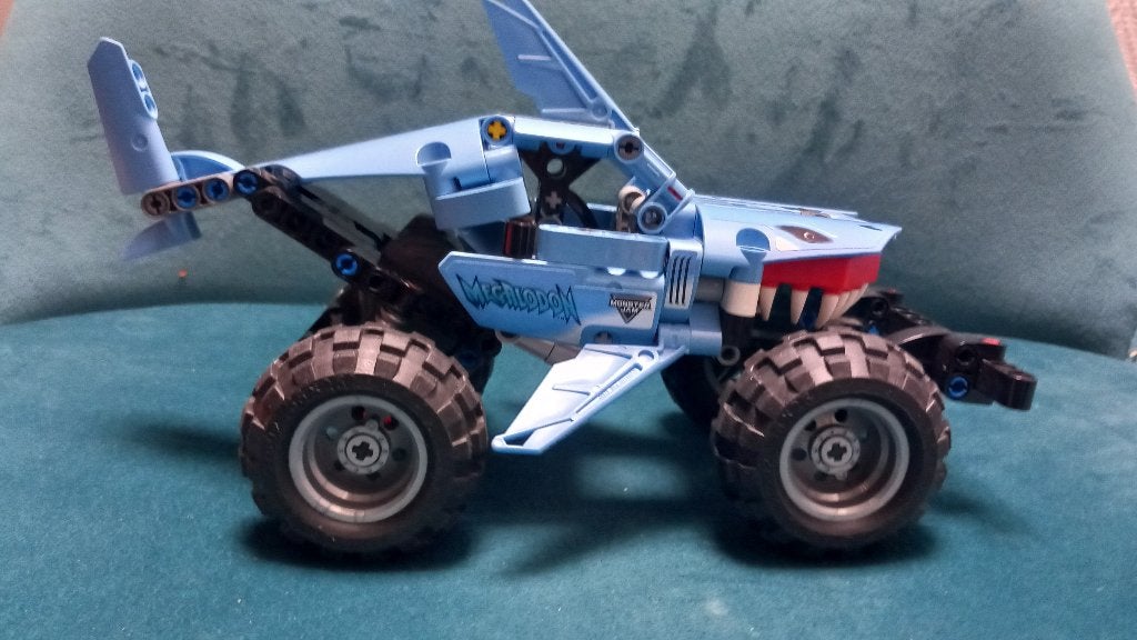 Lego Monster Truck, Gebruikt, Lego, Ophalen of Verzenden, Compleet