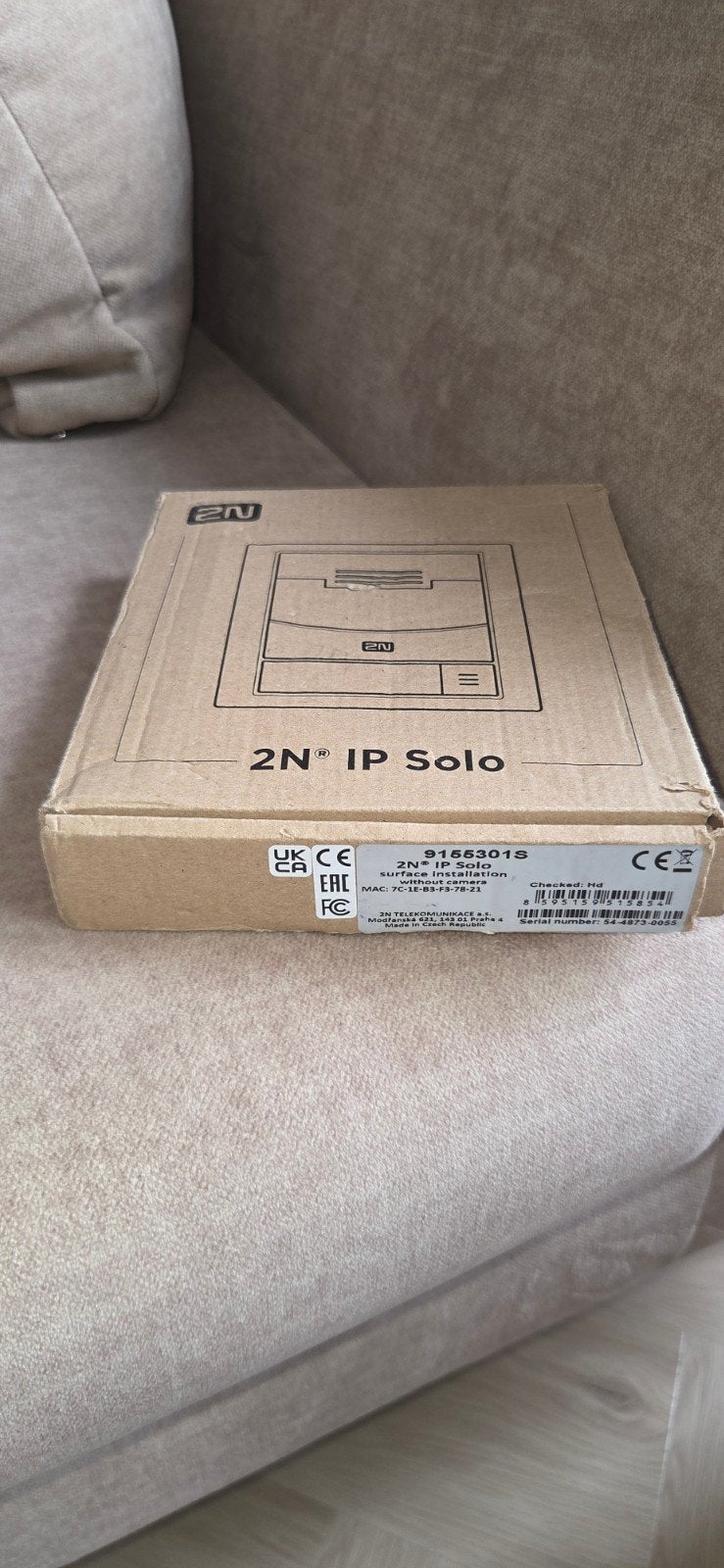 2N IP Solo intercom - Nieuw in doos, Ophalen of Verzenden, Nieuw, Compleet systeem, Overige soorten