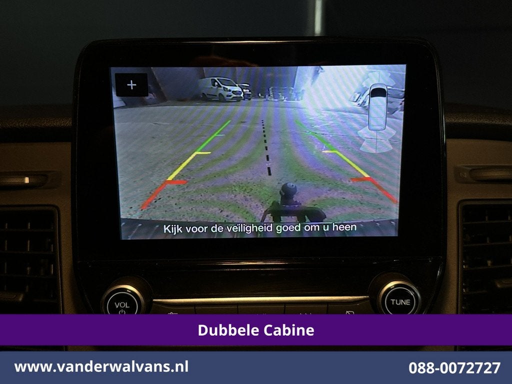 Ford Transit Custom 2.0 TDCI 131pk L2H1 Dubbele Cabine Euro6, Voorwielaandrijving, 2800 kg, Bedrijf, LED verlichting