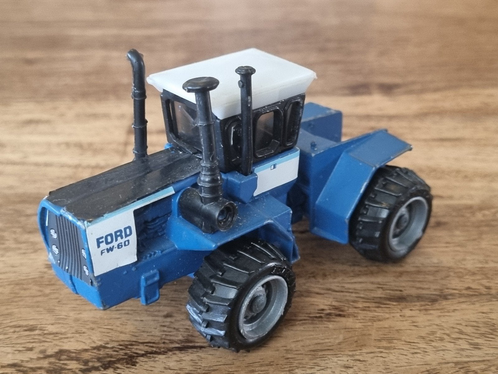 Ford FW-60 Tractor Model - Blauw, Ophalen of Verzenden, Gebruikt