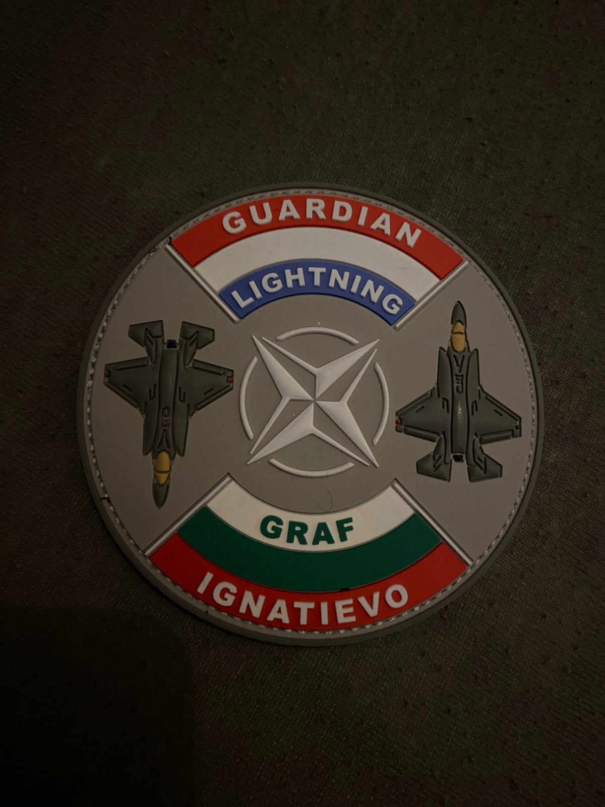 Koninklijke Luchtmacht Guardian Lightning, Verzamelen, Ophalen of Verzenden, Luchtmacht, Overige gebieden, Embleem of Badge