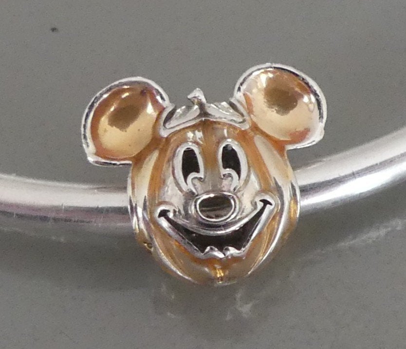 Pandora DISNEY MICKEY MOUSE POMPOEN  **NIEUW**, -, Verzenden, Pandora, -