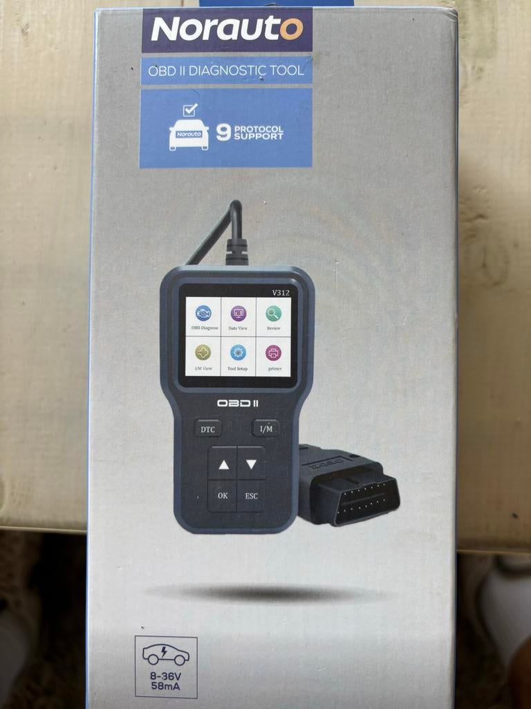 Norauto OBD II Diagnosetool V312 - Nieuw in verpakking, Ophalen of Verzenden, Zo goed als nieuw