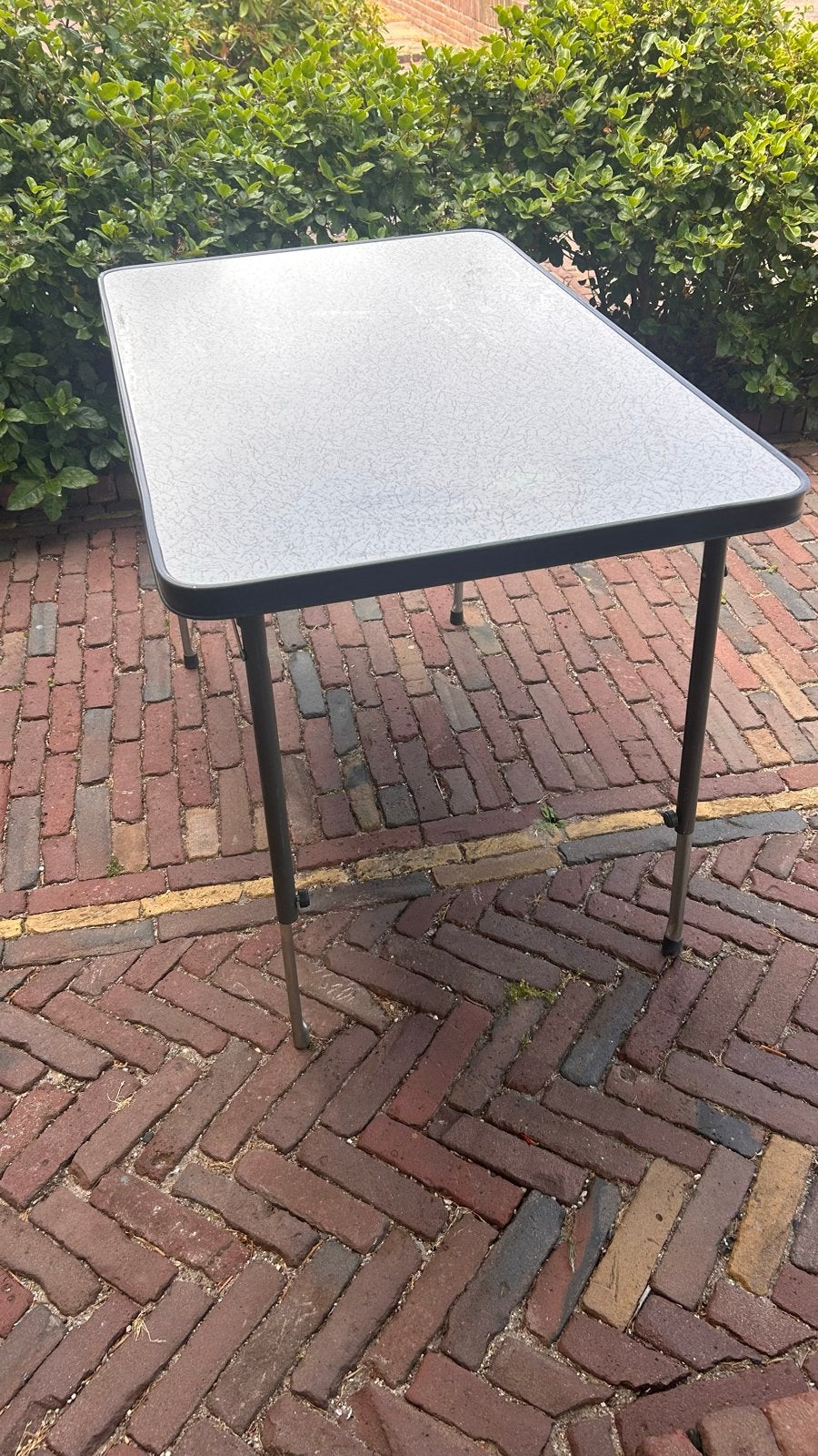 Opvouwbare campingtafel, Ophalen, Gebruikt