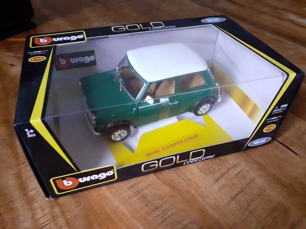 Bburago mini cooper 1969 NIEUW!, Ophalen of Verzenden, Nieuw, Auto, Bburago