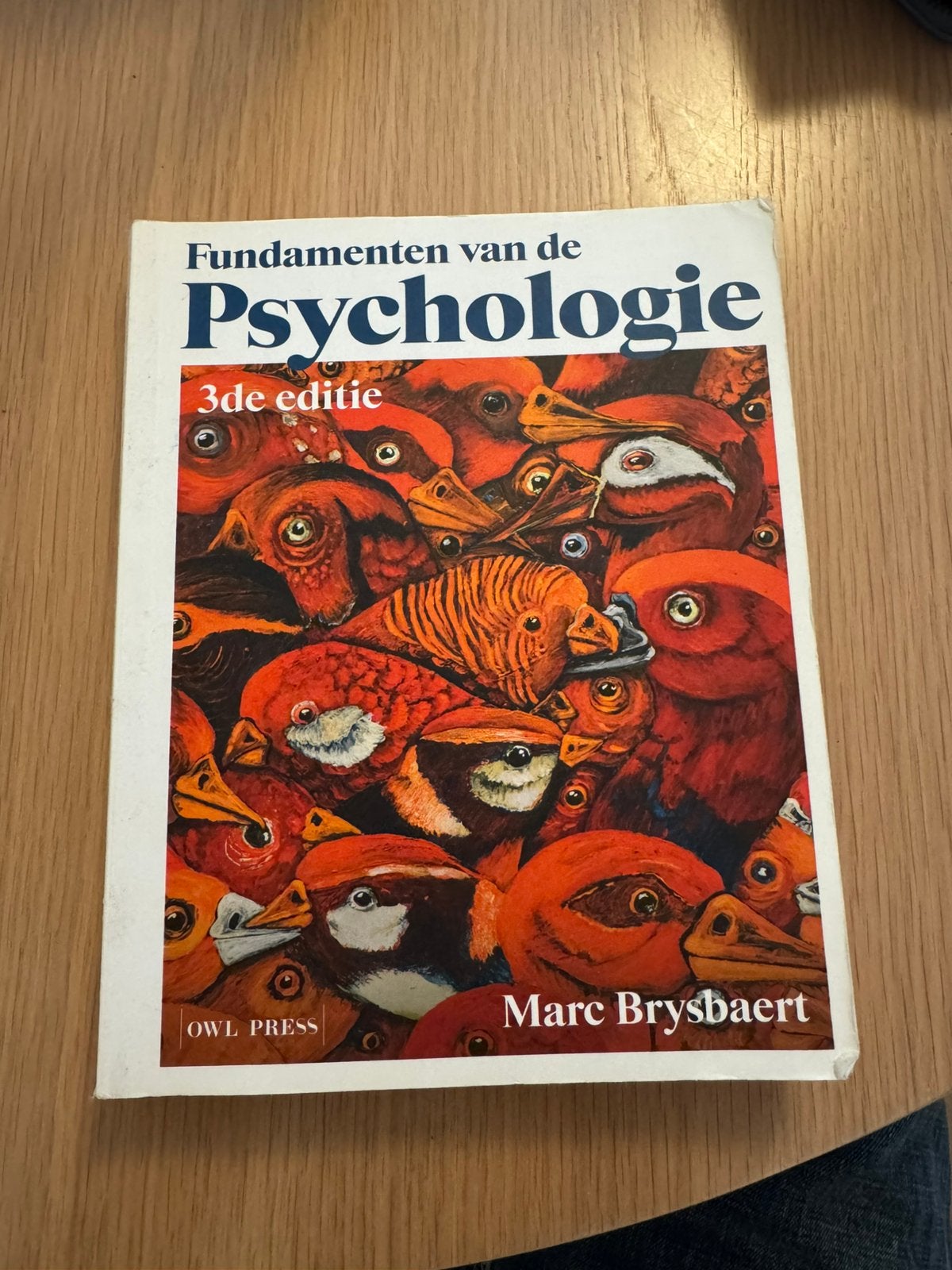 Fundamenten van de psychologie boek, Boeken, Kunst en Cultuur | Beeldend, Ophalen of Verzenden, Zo goed als nieuw
