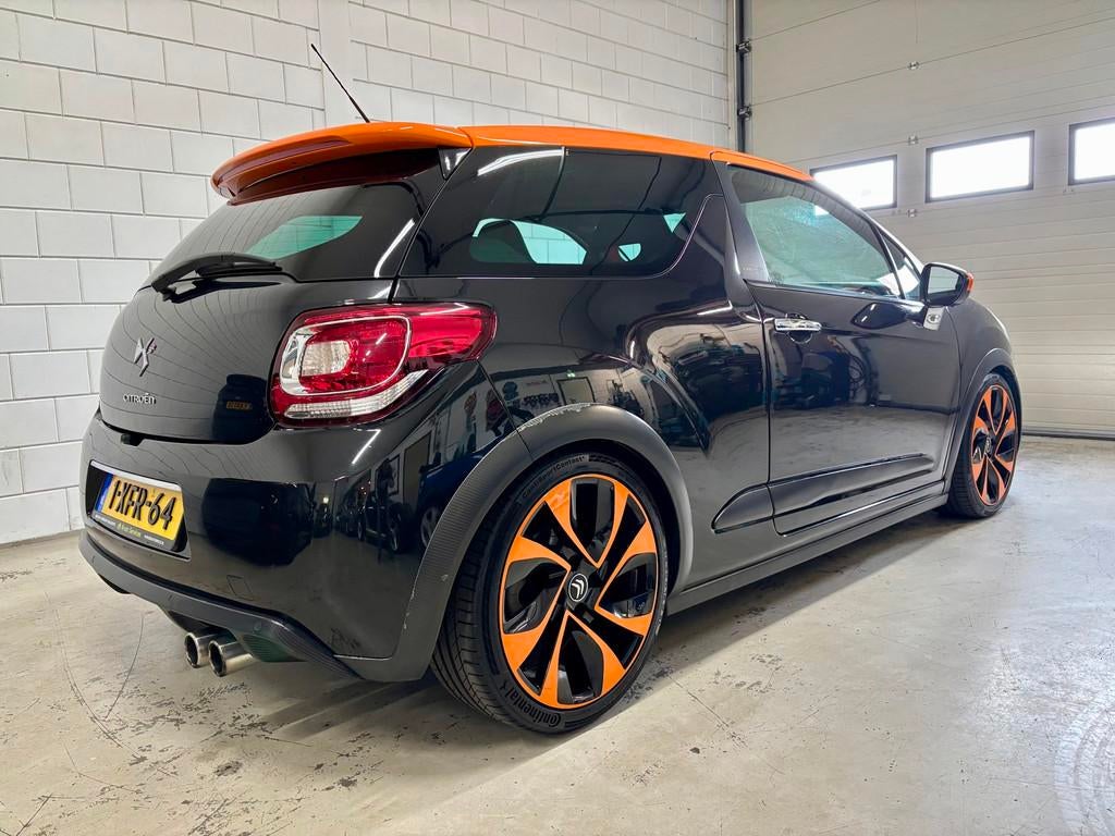 Citroen DS3 1.6 Turbo 200 Racing Bj.12|Schaalstoelen|207Pk|O, Euro 5, Gebruikt, Zwart, 4 cilinders