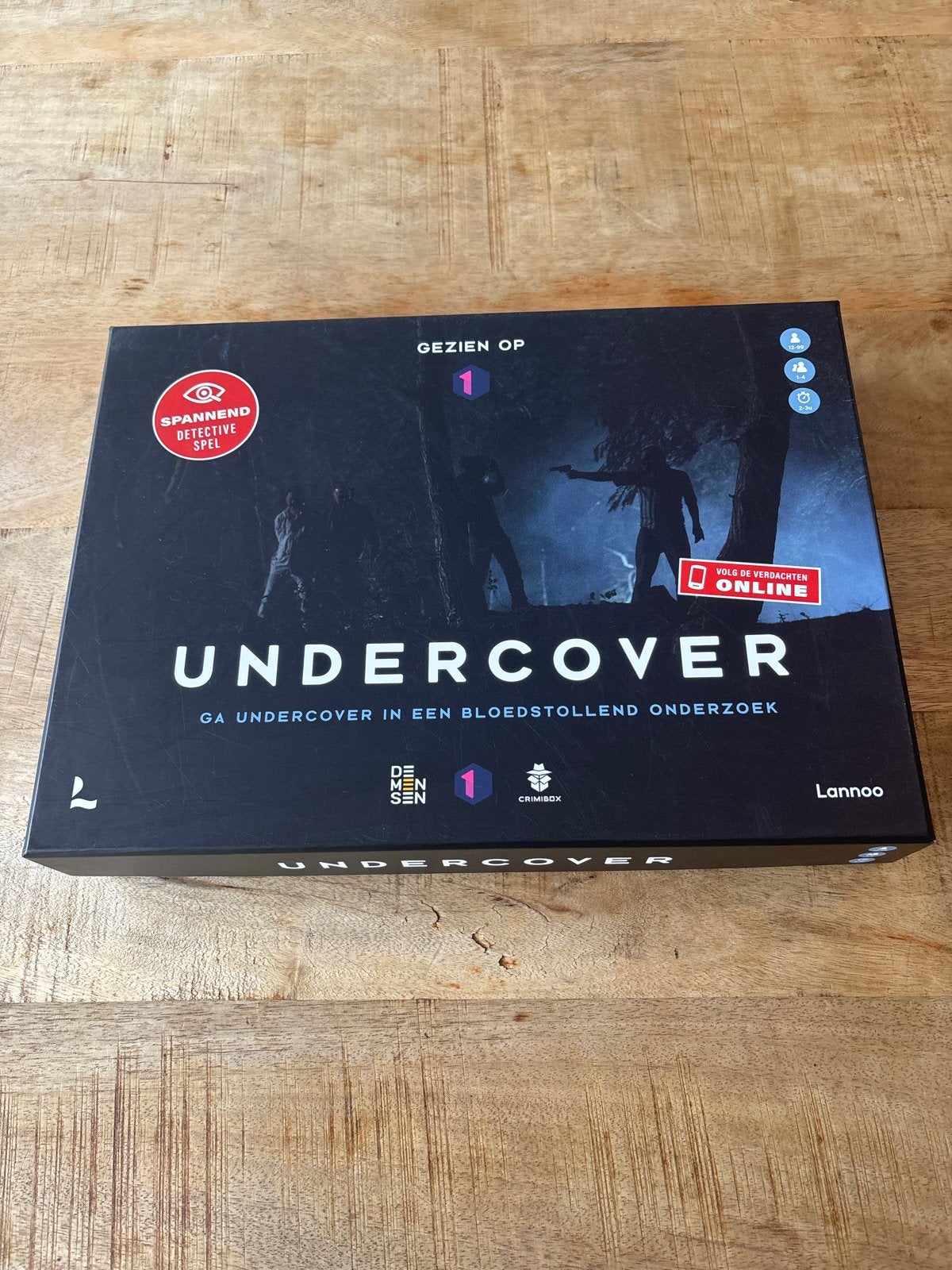 Undercover: Ga undercover in een bloedstollend onderzoek, Een of twee spelers, Ophalen of Verzenden, Gebruikt