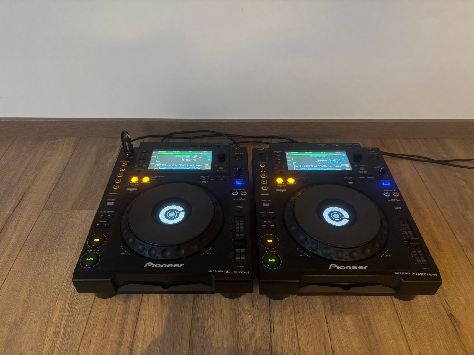 2 x Pioneer cdj 900 nexus inclusief stofkappen, Muziek en Instrumenten, Ophalen, Zo goed als nieuw, Pioneer