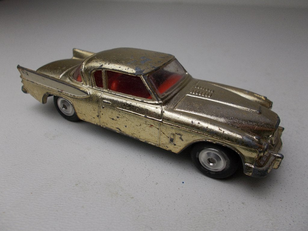 1960 Corgi Toys 211s STUDEBAKER GOLDEN HAWK (Gold plated), Ophalen of Verzenden, Gebruikt, Auto, Corgi