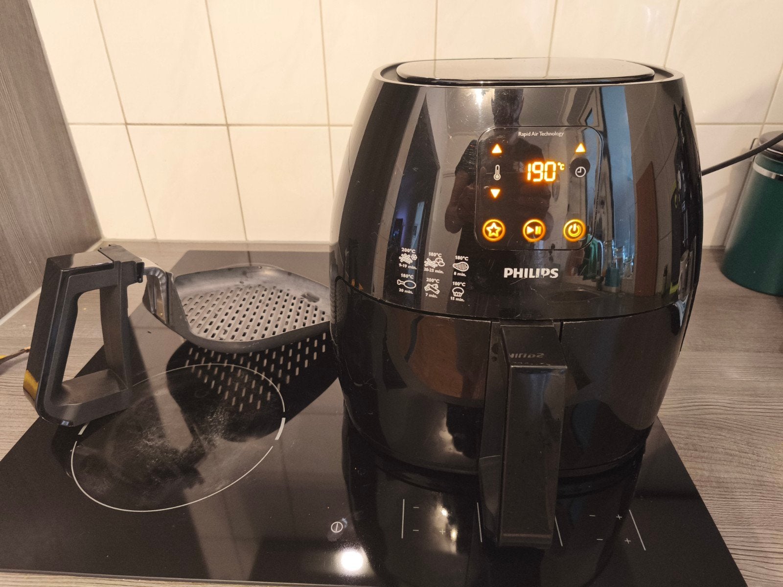 Philips Airfryer HD9248 - Gebruikt maar werkt goed, Ophalen, Gebruikt, Airfryer XL, 1000 t/m 1499 gram